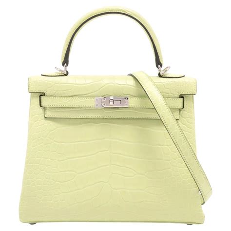 hermes kelly jaune|Hermes Kelly Retourne 25 Jaune Bourgeon Matte .